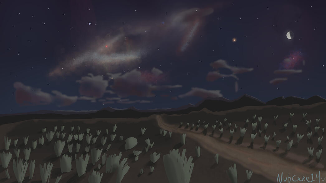 Dryland night - 07/22